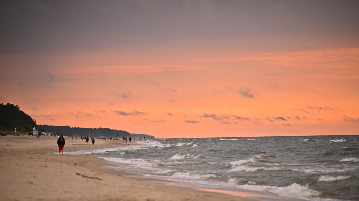 Plaża nad Bałtykiem