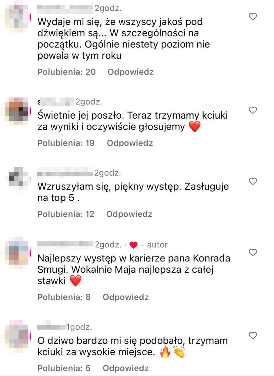 Komentarze pod wynikami Eurowizji Junior