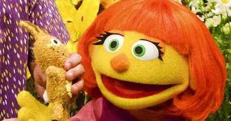 Muppet z autyzmem własnie zadebiutował na ekranie