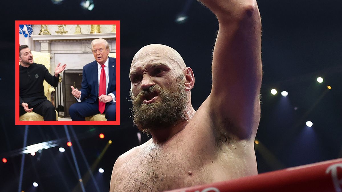 Bokser kibicował prezydentowi USA