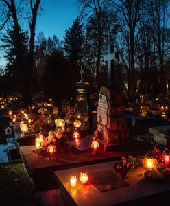 Pożar na cmentarzu w Szczawnie-Zdroju. Winne znicze