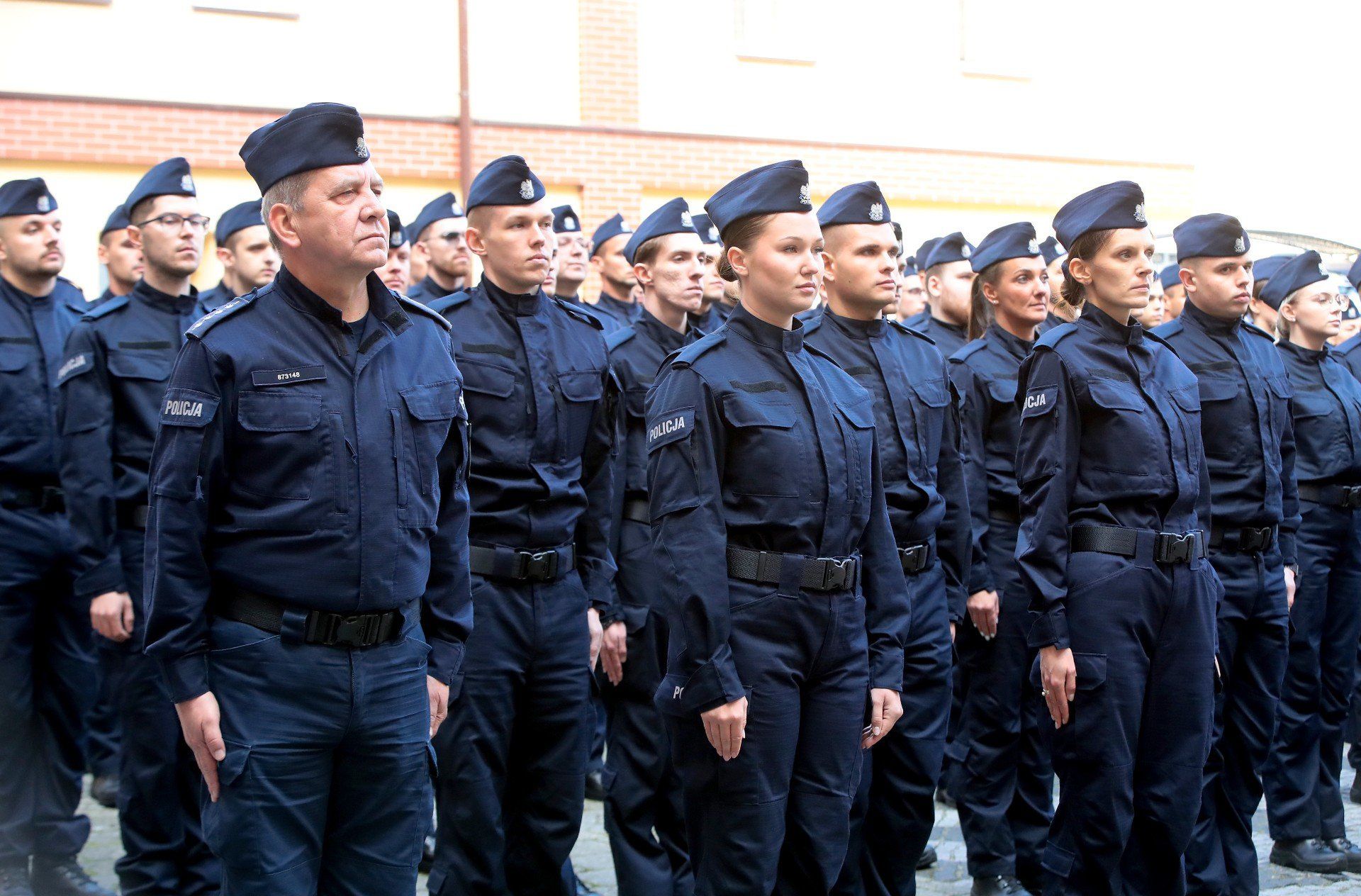 Ślubowanie policjantów w Szczecinie