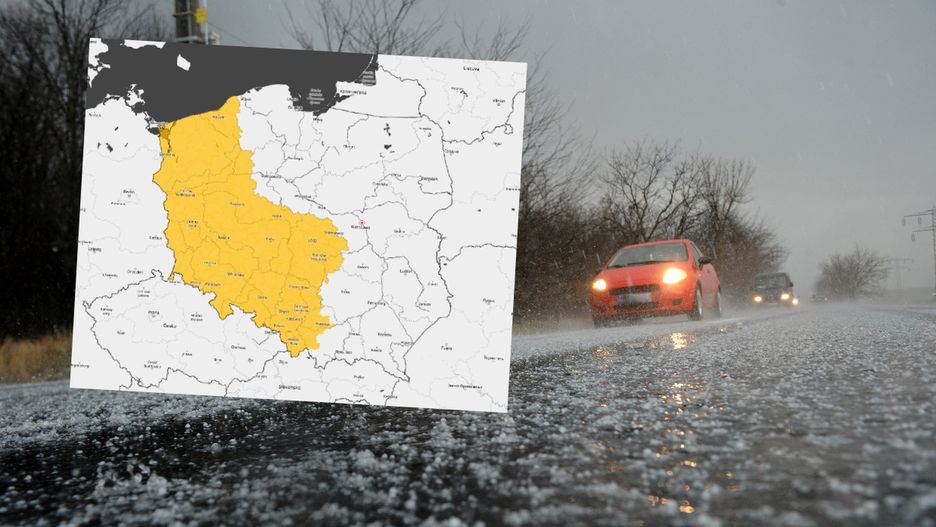 Ostrzeżenia wydano dla siedmiu województw 