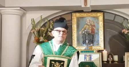 Skandal na mszy. Ksiądz z ambony o biciu kobiet