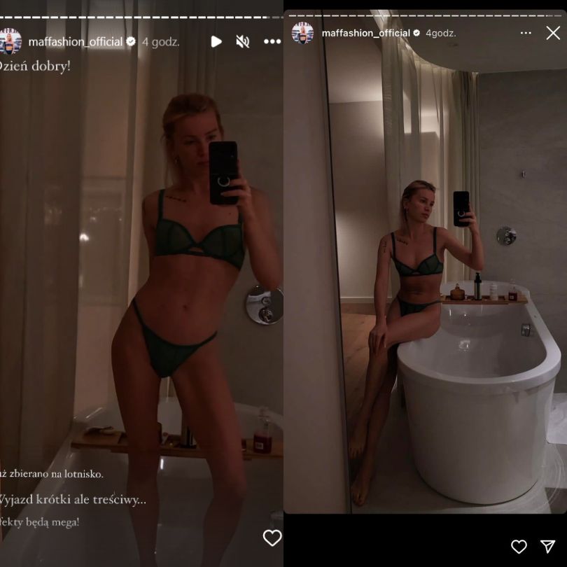 Maffashion i Roksana Węgiel relacjonują sesję w Barcelonie i kibicują Robertowi Lewandowskiemu na Camp Nou