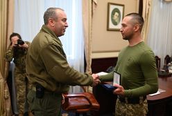 Ukraiński bohater z Wyspy Węży na wolności. Autor słynnych słów odznaczony