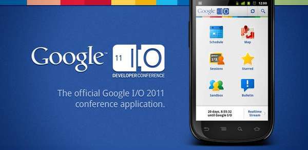 Google I/O 2011 - aplikacja dla odwiedzających konferencję w San Francisco