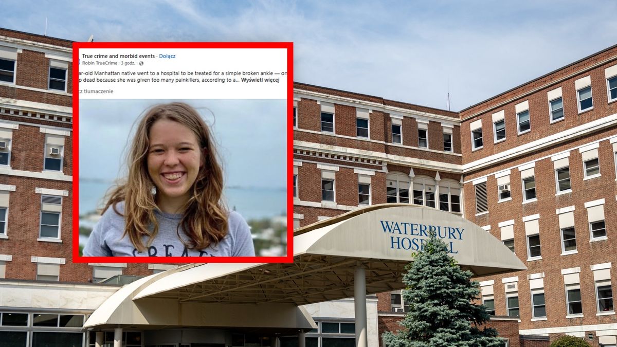 21-latka zmarła w Waterbury Hospital
