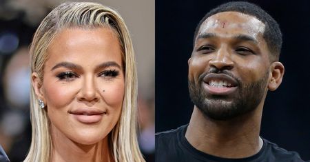 Khloe Kardashian i niewierny Tristan Thompson bawili się RAZEM na imprezie halloweenowej! Nagranie ekspary pokazała North West (FOTO)