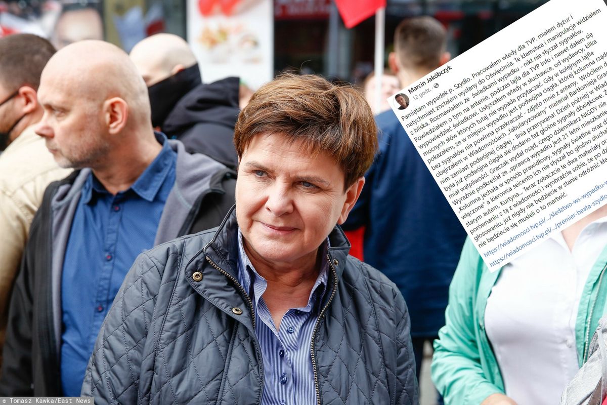 "Wyborcza" opisała jak jeden z funkcjonariuszy SOP składał fałszywe zeznania ws. wypadku z udziałem Beaty Szydło 