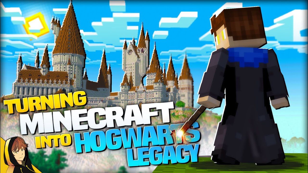 Ten mod zmienia Minecrafta w Hogwarts Legacy. Strzał w dziesiątkę