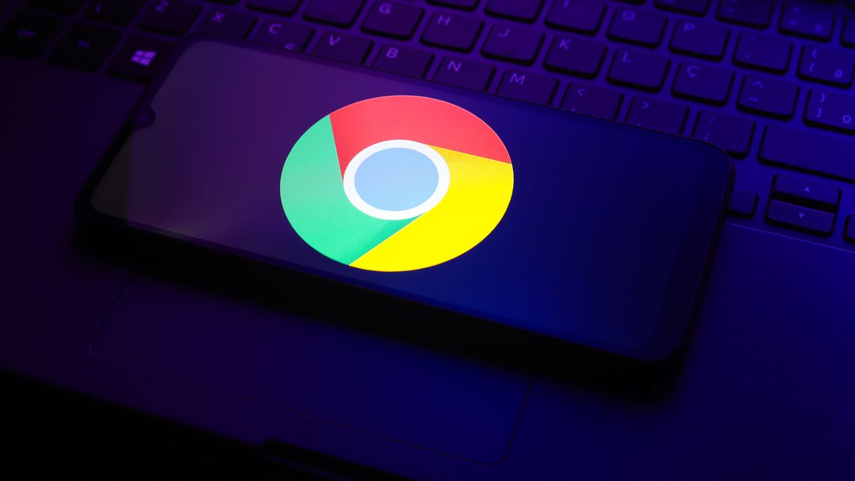 The Google Chrome logo appears on a smartphone screen in this illustration photo in Reno, United States, on January 2, 2026 (Photo Illustration by Jaque Silva/NurPhoto via Getty Images).
