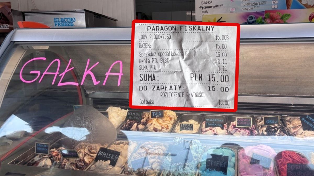 Zeszli z ceny za gałkę. 7,50 zł zamiast 9 zł.