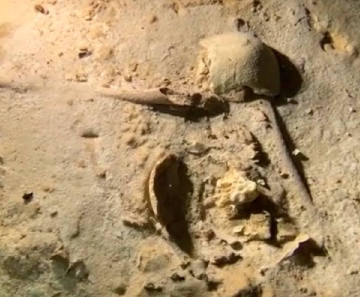 Odkrycie w jaskini sprzed ośmiu tysięcy lat