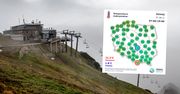 Inwersja temperatury w Polsce. Tyle dzieli Warszawę i Kasprowy Wierch