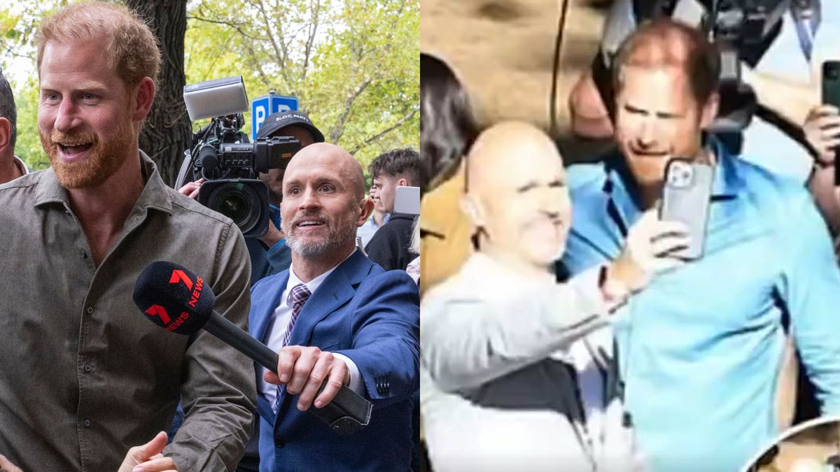 Niezręczny moment między księciem Harrym a reporterem