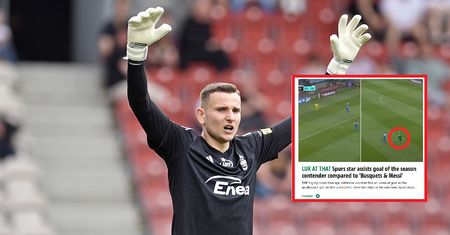Nawet Anglicy są pod wrażeniem polskiego bramkarza. "Gol sezonu"