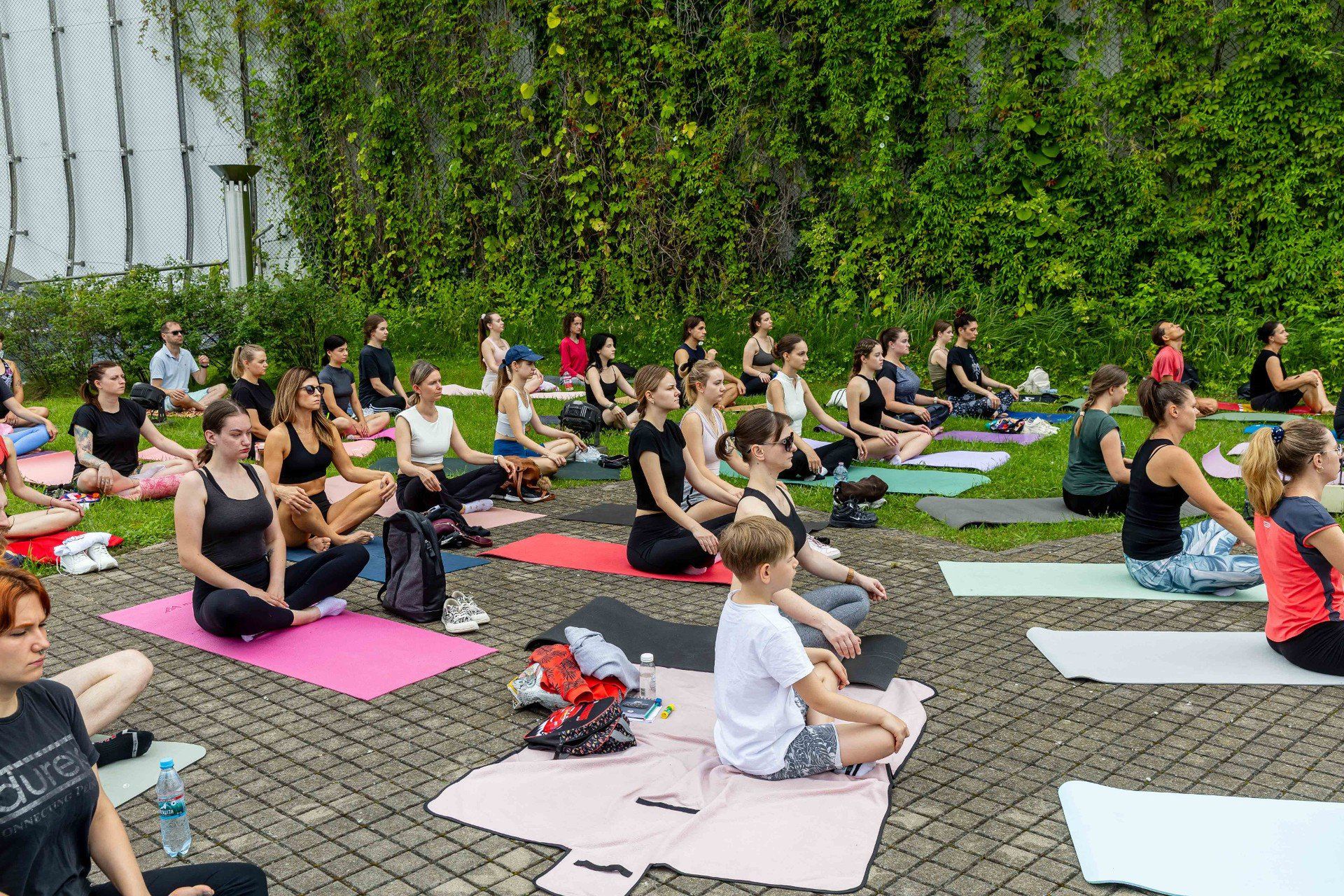 Joga na dachu