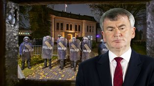 Policja na terenie TK. Jest ostra reakcja I prezesa SN