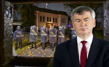 Policja na terenie TK. Jest ostra reakcja I prezesa SN