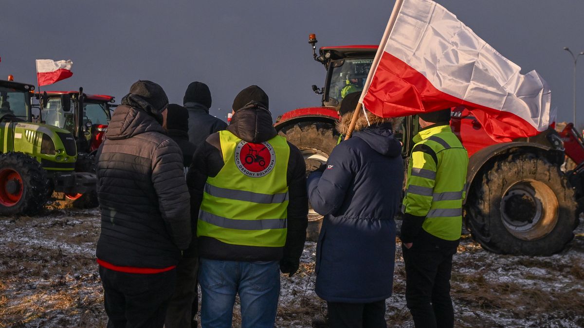 Farmers Across Poland Rally Against Planned EU-Mercosur Agreement
PRZEWORSK, POLAND  DECEMBER 30:
Farmers on tractors from the Przeworsk area join a nationwide protest against the planned EU-Mercosur trade agreement in Przeworsk, Poland, on Dercember 30, 2025.
The protest is part of a broader wave of demonstrations across the country, as farmers warn that the agreement could increase imports of agricultural products such as beef, poultry, sugar and ethanol from Mercosur countries, potentially undermining domestic producers and threatening the viability of family farms. (Photo by Artur Widak/NurPhoto via Getty Images)
NurPhoto
countryside, trade, tractors, brussels, demonstration, eu, rural, rally, farming, imports, opposition, policy, market, rural life, crops, production, activism, przeworsk, farmers
