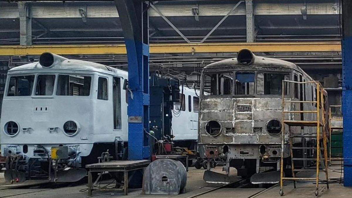 Hala napraw i modernizacji lokomotyw w Olkol