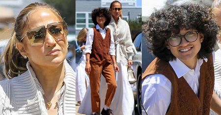 Osowiała Jennifer Lopez celebruje Dzień Matki z 14-letnią córką (ZDJĘCIA)