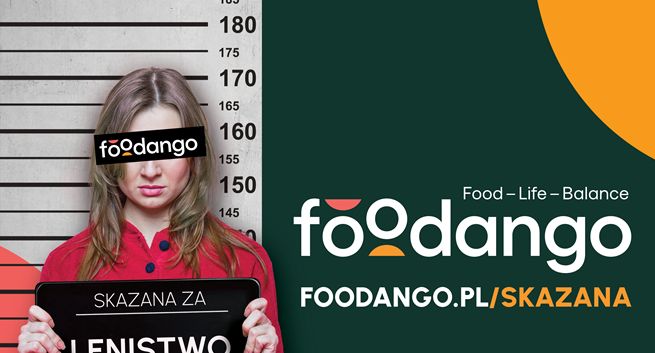 „Skazany na Foodango” w reklamach porównywarki cateringów dietetycznych