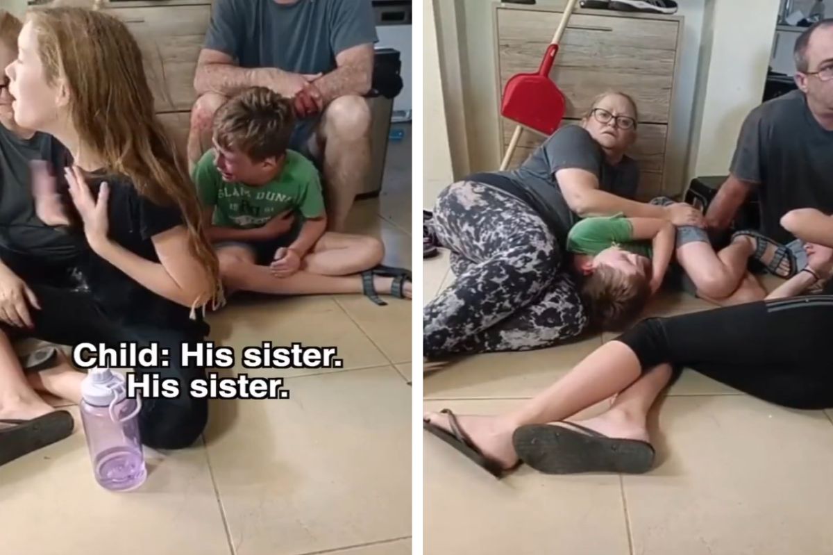 Hamas stormed into the house of an Israeli family. This video will chill the blood in your veins