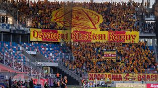 Na meczu z Górnikiem w Zabrzu było 1420 kibiców Korony Kielce, w tym 20 osób z Naprzodu Jędrzejów. Teraz wielka mobilizacja na GKS Katowice