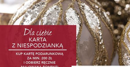 Karta z niespodzianką
