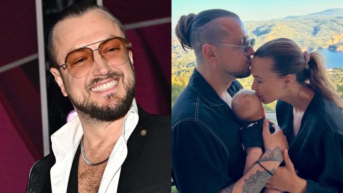 Baron obdarzył całusem Sandrę Kubicką