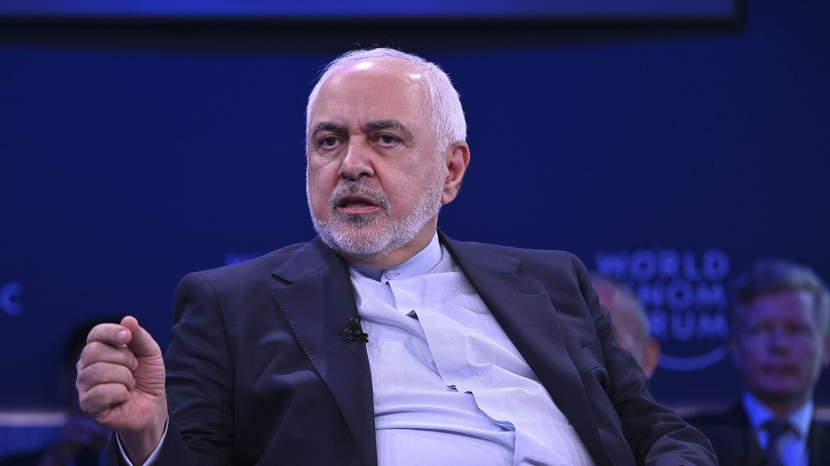 DAVOS, SWITZERLAND - JANUARY 22: Former Iranian Foreign Minister Mohammad Javad Zarif attends the  Davos summit in Davos, Switzerland on January 22, 2025. The 55th annual meeting of the World Economic Forum (WEF) continues with 77 sessions on Wednesday in Davos, Switzerland, under the theme Collaboration for the Intelligent Age. The Davos summit is set to include around 220 sessions in four days. The first sessions on Tuesday provided the first assessments of the new presidential term in the US and focused on issues such as electric vehicles, clean energy transformation, trade, geopolitics of energy, and global economic growth. (Photo by Halil Sagirkaya /Anadolu via Getty Images)