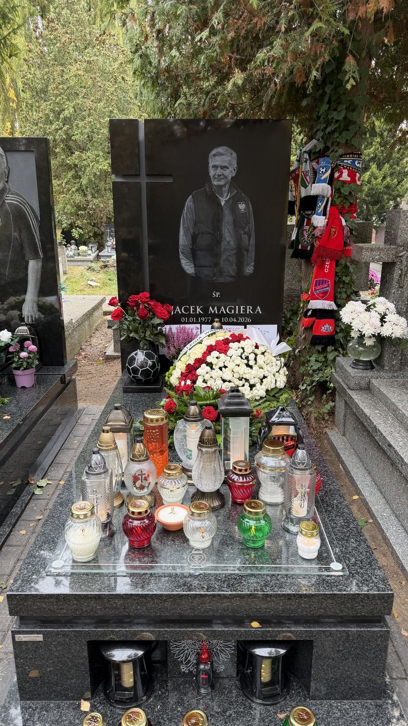 Grób Jacka Magiery 