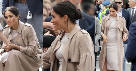 Meghan z coraz większym brzuchem wita się z Nowozelandczykami (ZDJĘCIA)