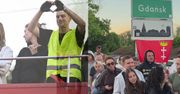 Łatwogang dotarł do Gdańska. Tak wyglądała jego meta