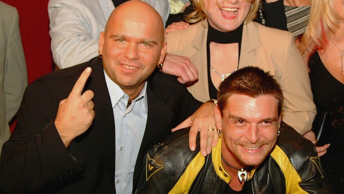 Klaudiusz Sevkovic i Piotr Gulczyński uczestnicy 1. edycji "Big Brothera"