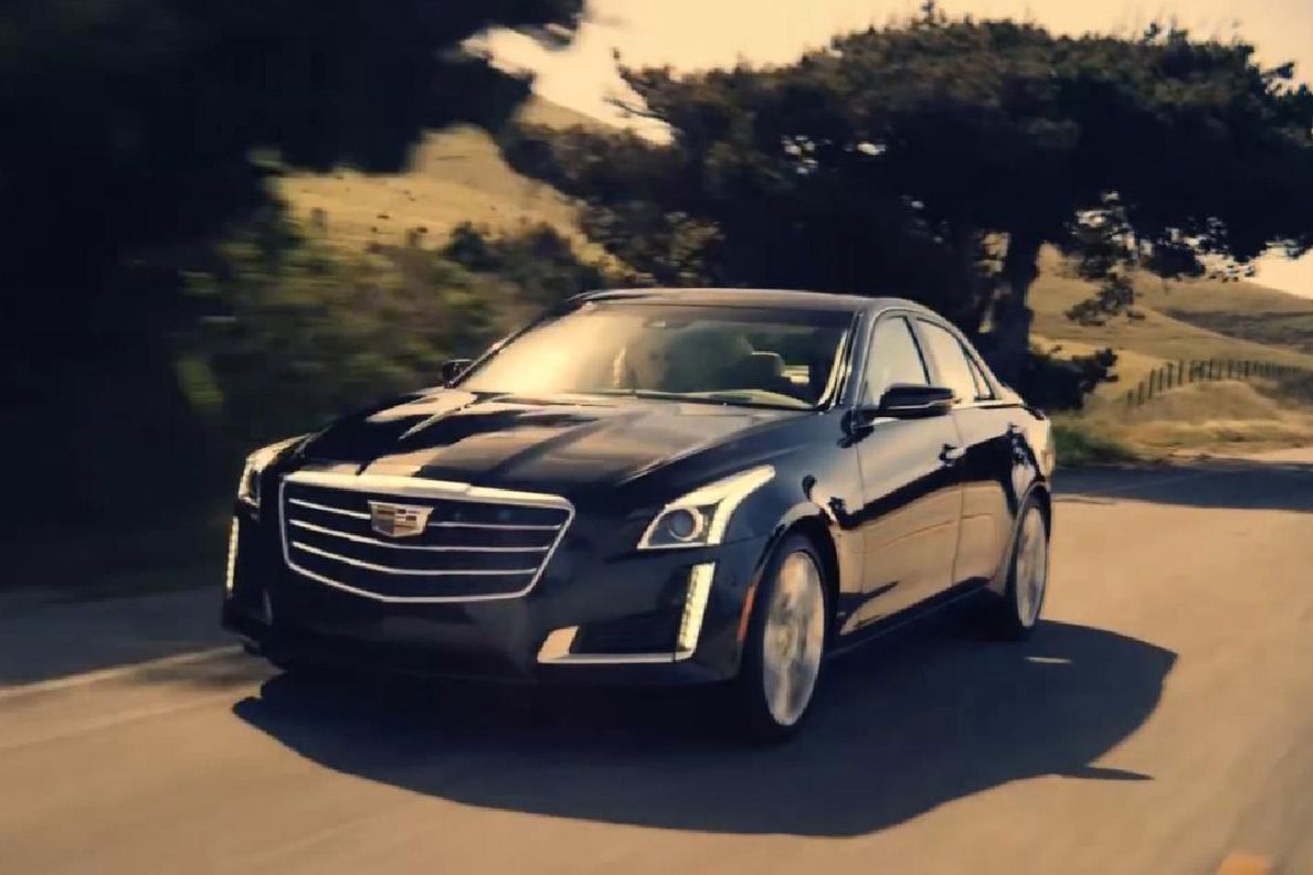 Cadillac CTS 2015 w reklamie OneStar