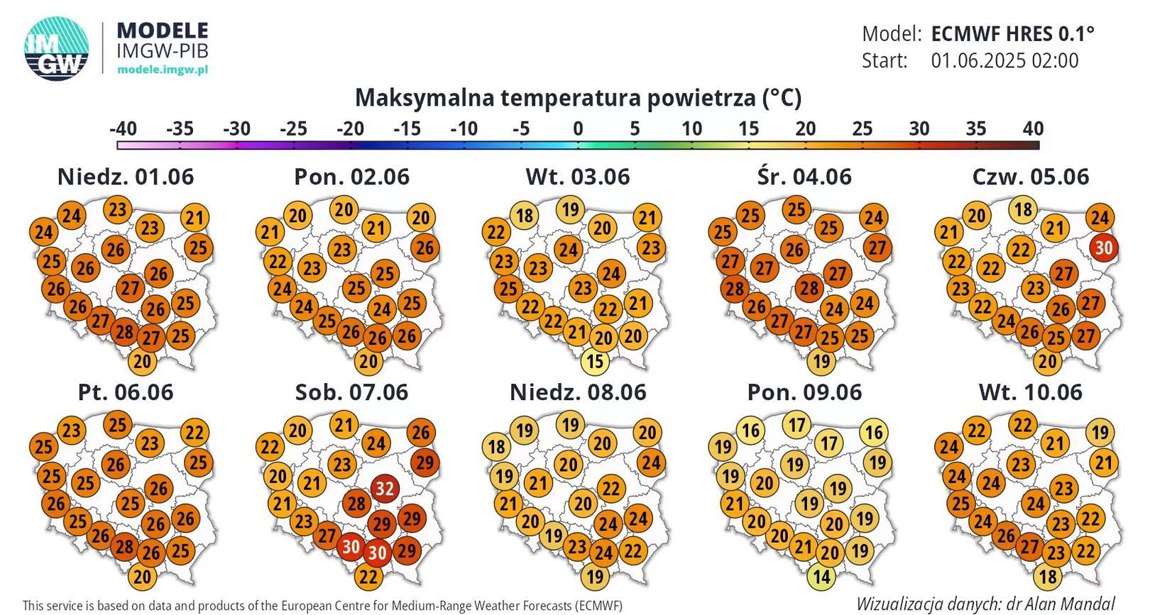 Tak mają wyglądać najbliższe dni