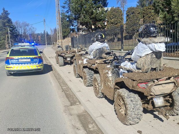 Quady niszczą Podhale. Policja i straż gminna zaostrzają kontrole