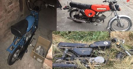 Śląskie. Upodobali sobie starodawne motocykle. Mieli ich całą kolekcję – nie swoją