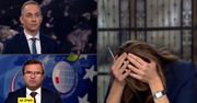 Dziennikarka TVN24 załamała się w studiu. Wszystko przez odpowiedź polityka