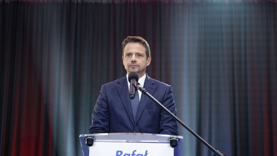 Wybory prezydenckie 2020. Rafał Trzaskowski podczas "Areny Prezydenckiej"