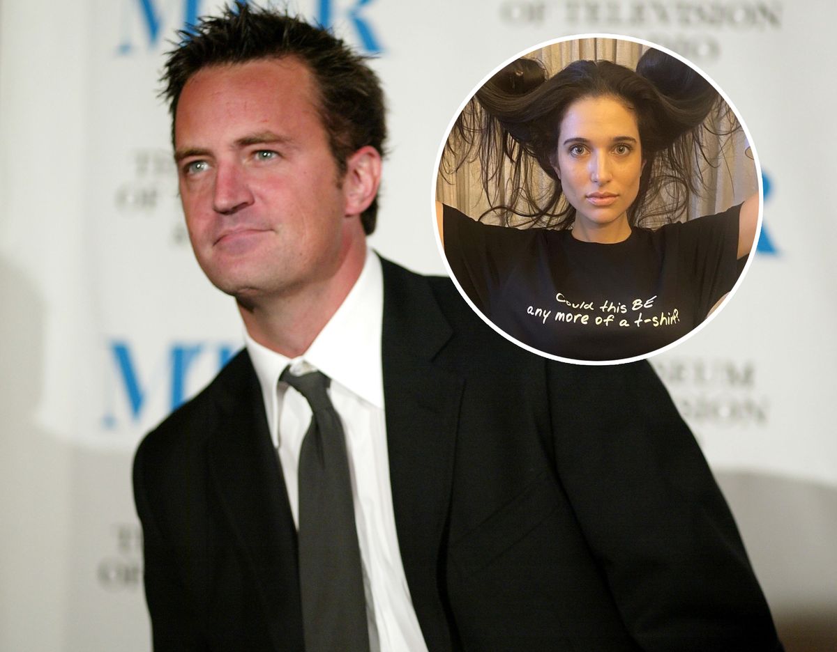 Matthew Perry pochwalił się piękną narzeczoną