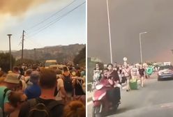 Piekło na Rodos. Trwa ewakuacja tysięcy turystów
