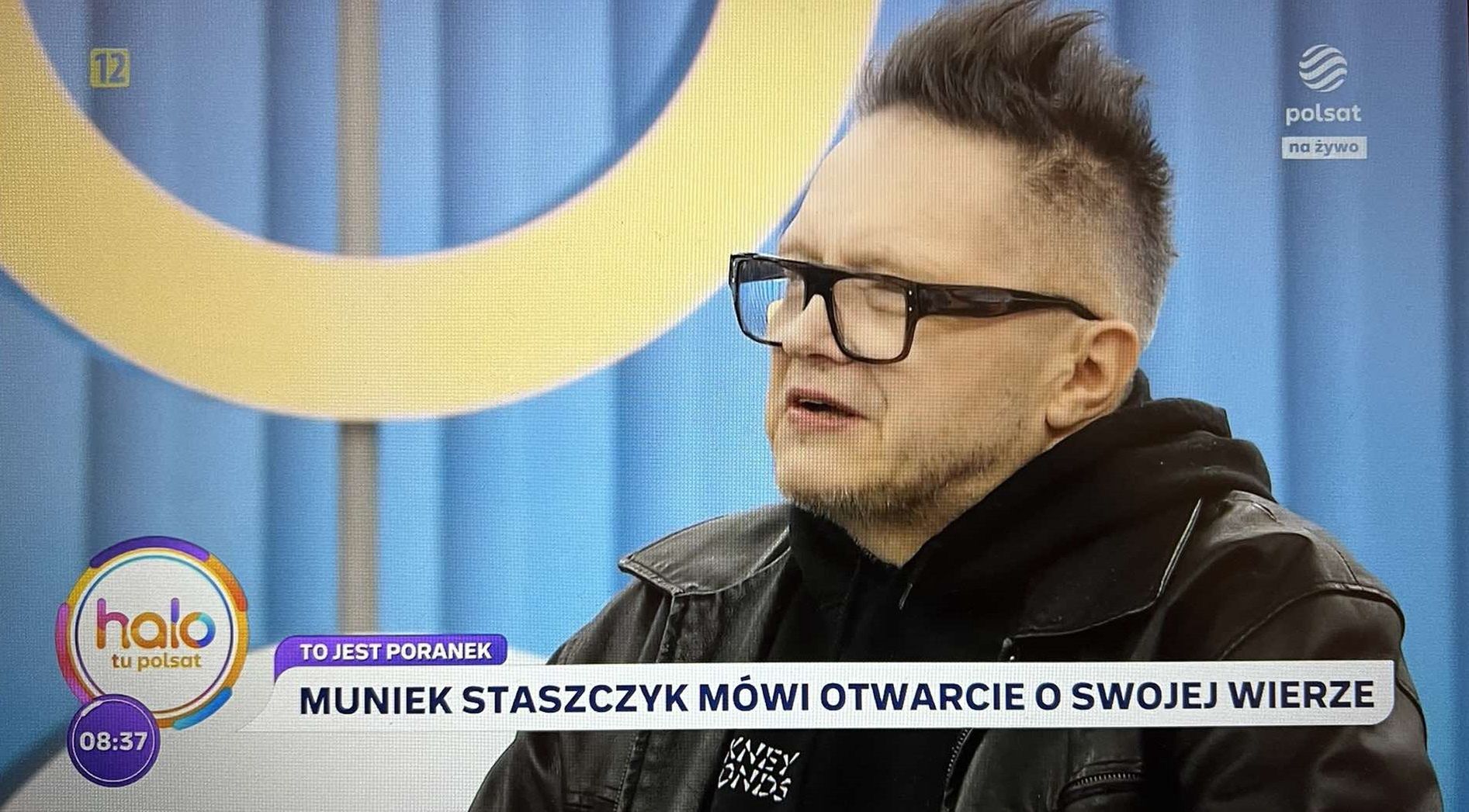 Muniek Staszczyk w "halo tu polsat"