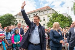 Wybory prezydenckie 2020. Rafał Trzaskowski w Lesznie. Relacja na żywo