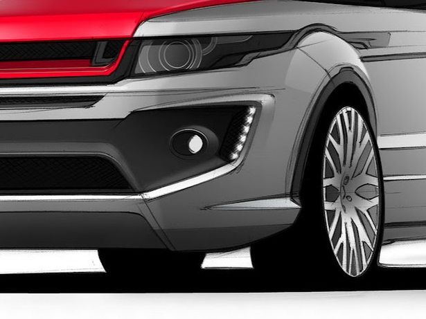 To tylko szkic – Project Kahn Evoque RS250 Concept (2012)