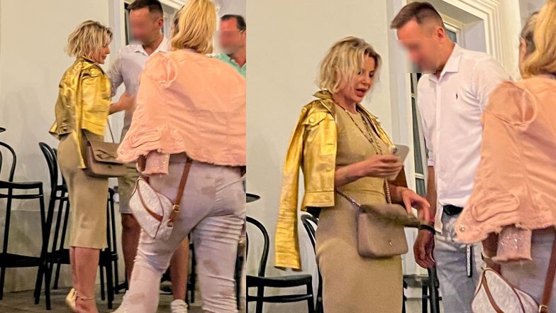 Joanna Racewicz imprezuje w klubie