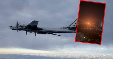 Rosyjski bombowiec Tu-95 zniszczony. Zełenski świętuje